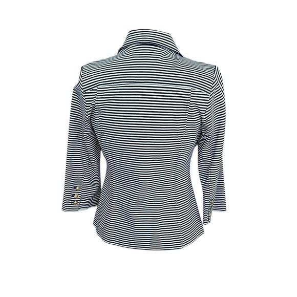 CAbi Life Blazer Nautical Navy & White Stripe Small - Picture 5 of 11